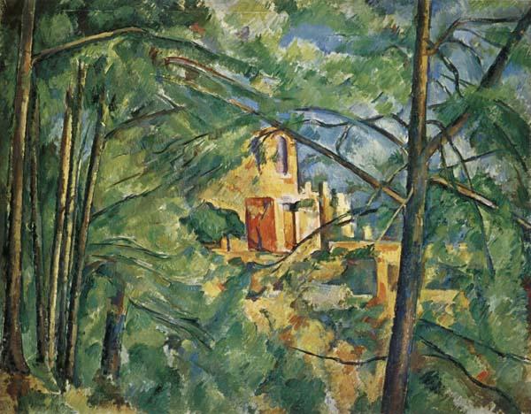 Paul Cezanne The Chateau Noir